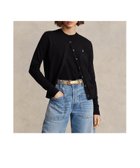 【ラルフローレン/RALPH LAUREN】のコットンブレンド カーディガン 001ブラック|ID: prp329100004565896 ipo3291000000032290375