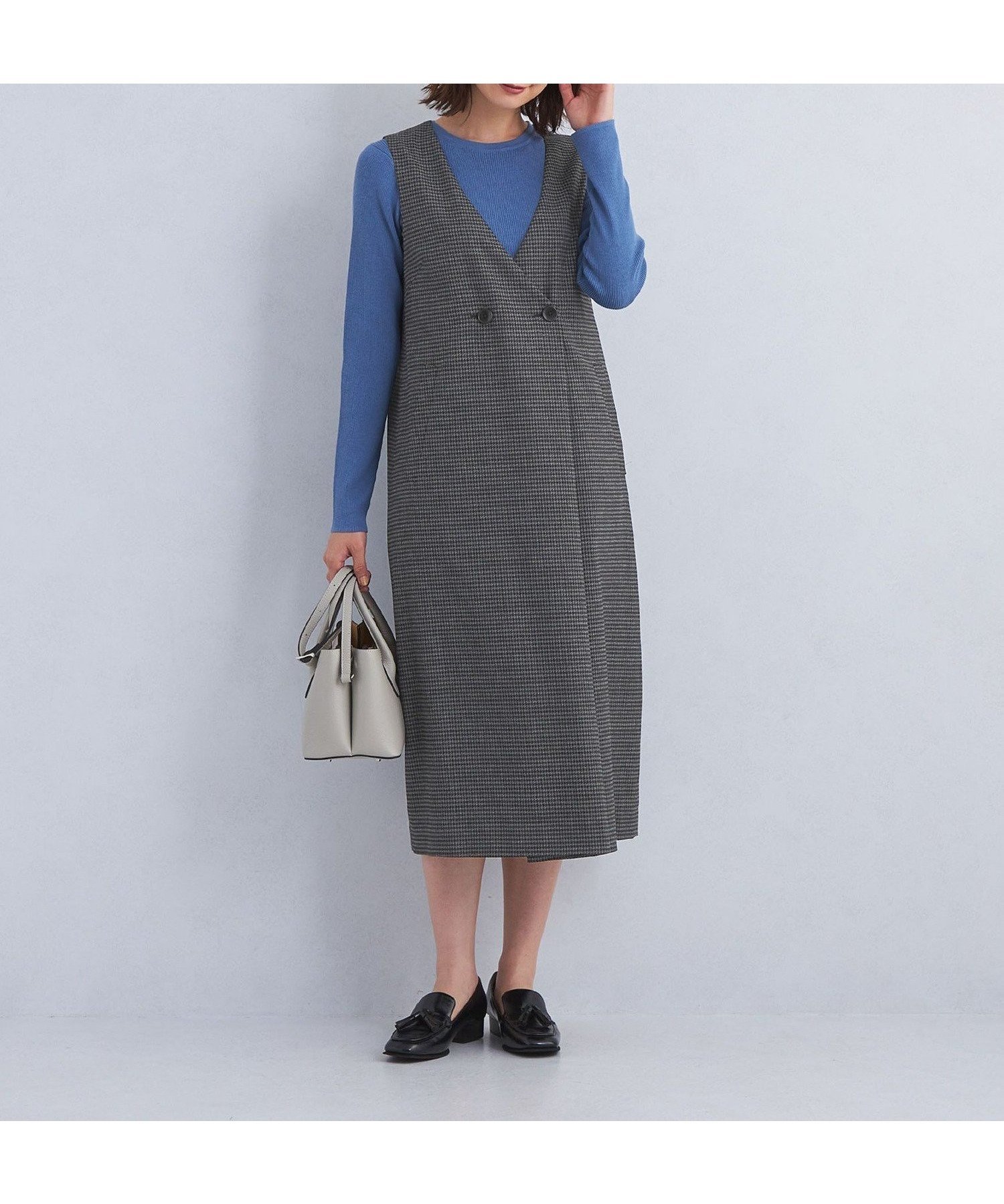 【その他のブランド/Other】のsize SHORT/TALLあり ウールライク ジャンスカ -ウォッシャブル・防シワ- インテリア・キッズ・メンズ・レディースファッション・服の通販 founy(ファニー) 　ファッション　Fashion　レディースファッション　Fashion for Women　ストレート　Straight, Straight Cut　その他1|ID: prp329100004565912 ipo3291000000033249369