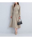 【その他のブランド/Other】のタック フレアー ベルト ワンピース -マシンウォッシャブル- BEIGE|ID: prp329100004565920 ipo3291000000032290487