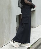 【ミューニック/Munich】のストレッチドビーマキシカーゴスカート blk|ID: prp329100004565921 ipo3291000000032290495