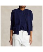 【ラルフローレン/RALPH LAUREN】のコットンブレンド カーディガン 400ブルー|ID: prp329100004565926 ipo3291000000032290512