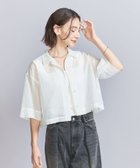 【ビューティ&ユース ユナイテッドアローズ/BEAUTY&YOUTH / UNITED ARROWS】のポリエステルコットン シアーストライプ シャツ -ウォッシャブル- 人気、トレンドファッション・服の通販 founy(ファニー) ファッション Fashion レディースファッション WOMEN トップス・カットソー Tops/Tshirt シャツ/ブラウス Shirts/Blouses ウォッシャブル Washable キャミソール Camisole シアー Sheer ショート Short ストライプ Stripe スラックス Slacks タンク Tank バランス Balance ボトム Bottom 羽織 Haori マニッシュ Mannish ワイド Wide おすすめ Recommend 夏 Summer thumbnail WHITE|ID: prp329100004565933 ipo3291000000032290555