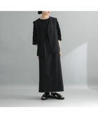 【ケービーエフ/KBF / URBAN RESEARCH】の『WEB限定』セパレートベストワンピース 人気、トレンドファッション・服の通販 founy(ファニー) ファッション Fashion レディースファッション WOMEN アウター Coat Outerwear 2025年 2025 2025春夏・S/S Ss,Spring/Summer,2025 ストレート Straight スリット Slit ベスト Vest ボックス Box 夏 Summer S/S・春夏 Ss・Spring/Summer thumbnail BLACK|ID: prp329100004565941 ipo3291000000032290590