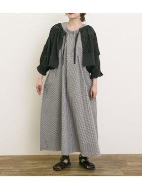 【サマンサモスモス/Samansa Mos2】の◎柄アソートノースリワンピース 人気、トレンドファッション・服の通販 founy(ファニー) ファッション Fashion レディースファッション WOMEN ワンピース Dress インナー Inner ノースリーブ No Sleeve リボン Ribbon ロング Long 羽織 Haori |ID:prp329100004565947