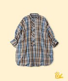 【フォーティファイブ アール/45R】の【EC限定】ONEONE いろいろインドネルのフリルチュニック 人気、トレンドファッション・服の通販 founy(ファニー) ファッション Fashion レディースファッション Fashion for Women トップス・カットソー Cut & Sew Tops インド Indian Textile スリット Slit, Slit Detail チュニック Tunic, Long Top フリル Frill, Ruffle ワンポイント One Point, Statement Accent thumbnail サックス×オレンジ|ID: prp329100004565952 ipo3291000000033600044