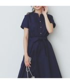 【インデックス/INDEX】の《andGIRL掲載》タックフレアワンピース【洗濯機洗い可/イージーアイロン】 ネイビー|ID: prp329100004565972 ipo3291000000032625897