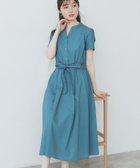 【インデックス/INDEX】の《andGIRL掲載》タックフレアワンピース【洗濯機洗い可/イージーアイロン】 ブルーグリーン|ID: prp329100004565972 ipo3291000000032625898