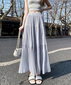 【ミニミニストア/miniministore】のシフォンスカート ロングプリーツスカート 人気、トレンドファッション・服の通販 founy(ファニー) ファッション Fashion レディースファッション WOMEN スカート Skirt プリーツスカート Pleated Skirts イエロー Yellow シフォン Chiffon タンク Tank フェミニン Feminine ラベンダー Lavender 夏 Summer 春 Spring S/S・春夏 Ss・Spring/Summer thumbnail ブルーグレー|ID: prp329100004565975 ipo3291000000032290819