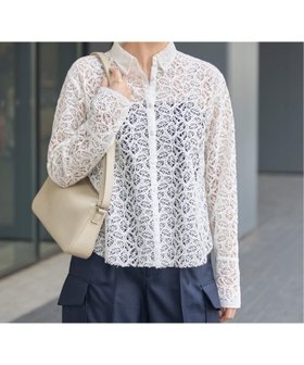 【イエナ/IENA】の《追加》ラッセルレースシャツ 人気、トレンドファッション・服の通販 founy(ファニー) ファッション Fashion レディースファッション WOMEN トップス・カットソー Tops/Tshirt シャツ/ブラウス Shirts/Blouses 2025年 2025 2025春夏・S/S Ss,Spring/Summer,2025 |ID:prp329100004566012