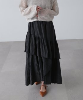 【フリーズマート/FREE'S MART】のワッシャーランダムティアードスカート 人気、トレンドファッション・服の通販 founy(ファニー) ファッション Fashion レディースファッション WOMEN スカート Skirt ティアードスカート Tiered Skirts おすすめ Recommend コンパクト Compact ティアードスカート Tiered Skirt トレンド Trend フリル Frills プリント Print ヘムライン Hemline ラウンド Round |ID:prp329100004566014