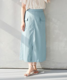 【ルクールブラン/le.coeur blanc】の手洗い可能 ドライタッチカーゴポケットトラペーズスカート 人気、トレンドファッション・服の通販 founy(ファニー) ファッション Fashion レディースファッション WOMEN スカート Skirt ウェーブ Wave コンパクト Compact サマー Summer シンプル Simple ストレッチ Stretch スリット Slit ポケット Pocket おすすめ Recommend エレガント 上品 Elegant |ID:prp329100004566041