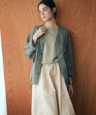 【アールエヌエーエヌ/RNA-N】のB2880 リネンワークシャツジャケット 人気、トレンドファッション・服の通販 founy(ファニー) ファッション Fashion レディースファッション WOMEN アウター Coat Outerwear ジャケット Jackets ダブル Double ポケット Pocket ミリタリー Military リネン Linen ワーク Work 軽量 Lightweight thumbnail グリーン|ID: prp329100004566049 ipo3291000000032291478
