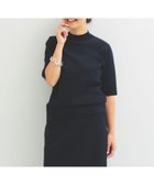 【デミルクス ビームス/Demi-Luxe BEAMS】のシンプル モックネック ニット .M 人気、トレンドファッション・服の通販 founy(ファニー) ファッション Fashion レディースファッション Fashion for Women トップス・カットソー Cut & Sew Tops ニット Knit Tops & Sweaters シンプル Simple, Minimal ストレッチ Stretch, Stretchy Fabric セットアップ Set-Up, Coordinated Outfit ブラウジング Blouson Silhouette, Cinched Waist ミラノリブ Milano Rib, Milano Stitch モックネック Mock Neck, Short Turtleneck エレガント 上品 Elegant thumbnail NAVY|ID: prp329100004566055 ipo3291000000032745206
