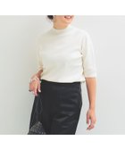 【デミルクス ビームス/Demi-Luxe BEAMS】のシンプル モックネック ニット .M 人気、トレンドファッション・服の通販 founy(ファニー) ファッション Fashion レディースファッション Fashion for Women トップス・カットソー Cut & Sew Tops ニット Knit Tops & Sweaters シンプル Simple, Minimal ストレッチ Stretch, Stretchy Fabric セットアップ Set-Up, Coordinated Outfit ブラウジング Blouson Silhouette, Cinched Waist ミラノリブ Milano Rib, Milano Stitch モックネック Mock Neck, Short Turtleneck エレガント 上品 Elegant thumbnail OFF WHITE|ID: prp329100004566055 ipo3291000000032745208