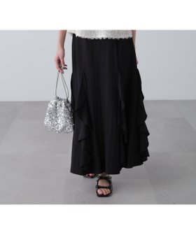 【フリーズマート/FREE'S MART】のパネルラッフルフリルマーメイドスカート 人気、トレンドファッション・服の通販 founy(ファニー) ファッション Fashion レディースファッション WOMEN スカート Skirt カーディガン Cardigan フリル Frills マーメイド Mermaid 半袖 Short Sleeve |ID:prp329100004566085