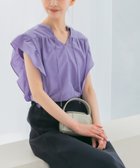 【アーバンリサーチ ロッソ/URBAN RESEARCH ROSSO】のフリルブラウス 人気、トレンドファッション・服の通販 founy(ファニー) ファッション Fashion レディースファッション WOMEN トップス・カットソー Tops/Tshirt シャツ/ブラウス Shirts/Blouses 2025年 2025 2025春夏・S/S Ss,Spring/Summer,2025 フェミニン Feminine フリル Frills フレア Flare フロント Front プリント Print リボン Ribbon 夏 Summer S/S・春夏 Ss・Spring/Summer thumbnail sax|ID: prp329100004566086 ipo3291000000032291808