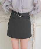【レトロガール/RETRO GIRL】の共ベルト付台形ミニSK 人気、トレンドファッション・服の通販 founy(ファニー) ファッション Fashion レディースファッション WOMEN スカート Skirt ベルト Belts おすすめ Recommend インナー Inner コンパクト Compact タイトスカート Tight Skirt トレーナー Trainer フェイク Fake フロント Front プリーツ Pleats ポケット Pocket ミニスカート Mini Skirt 台形 Trapezoid thumbnail ブラック|ID: prp329100004566091 ipo3291000000032291855