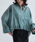 【インディヴィ/INDIVI】のシアーローンステンカラーシャツ/シアーシャツ/シアートップス/夏服 人気、トレンドファッション・服の通販 founy(ファニー) ファッション Fashion レディースファッション Fashion for Women トップス・カットソー Cut & Sew Tops シャツ・ブラウス・オフィスカジュアル Elegant Blouses & Button-Ups アクセサリー Fashion Accessories シアー Sheer, See-Through シンプル Simple, Minimal スリーブ Sleeve, Long Sleeve / Short Sleeve デニム Denim, Jeans Material バランス Balance, Style Balance ルーズ Loose, Oversized ワイド Wide, Wide Fit 夏 Summer thumbnail グリーン|ID: prp329100004566119 ipo3291000000032792362
