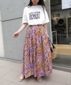 【コーナーズ/CORNERS】のエスニック花柄ロングスカート 人気、トレンドファッション・服の通販 founy(ファニー) ファッション Fashion レディースファッション WOMEN スカート Skirt ロングスカート Long Skirt エスニック Ethnic ロング Long thumbnail ピンク|ID: prp329100004566120 ipo3291000000032292049