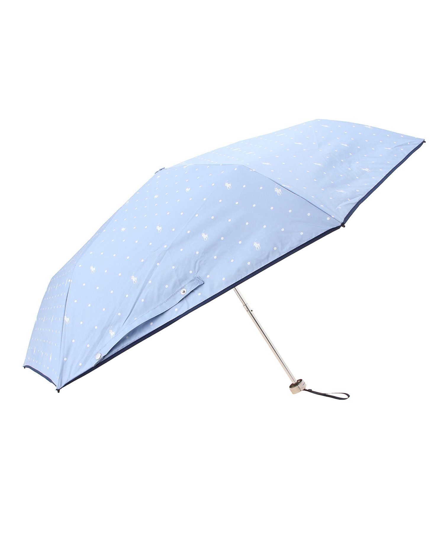 【ムーンバット/MOONBAT】のPOLO RALPH LAUREN/晴雨兼用日傘 ドット 遮熱 インテリア・キッズ・メンズ・レディースファッション・服の通販 founy(ファニー) 　ファッション　Fashion　レディースファッション　WOMEN　傘 / レイングッズ　Umbrellas/Rainwear　ドット　Dot　プリント　Print　定番　Standard　日傘　Parasol　ペールスカイ|ID: prp329100004566143 ipo3291000000032292261
