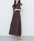 【ナチュラルクチュール/natural couture】のセットアップ対応 べっこうベルト付きニットフレアスカート ブラウン|ID: prp329100004566150 ipo3291000000032623324
