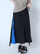 【ラシュッド/LASUD】のサイドジップラインスカート ブラック|ID: prp329100004566174 ipo3291000000032712242