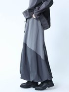 【ラシュッド/LASUD】のメッシュポーチ付バルーンスカート チャコールグレー|ID: prp329100004566187 ipo3291000000032712254