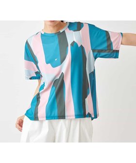 【ヒロコビス/HIROKO BIS】のアーティープリントドルマンスリーブTシャツ /洗える 人気、トレンドファッション・服の通販 founy(ファニー) ファッション Fashion レディースファッション WOMEN トップス・カットソー Tops/Tshirt シャツ/ブラウス Shirts/Blouses ロング / Tシャツ T-Shirts おすすめ Recommend ギャザー Gather フォルム Form ヘムライン Hemline 今季 This Season 夏 Summer 洗える Washable |ID:prp329100004566197