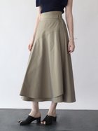 【ラシュッド/LASUD】のラップフレアスカート サンドベージュ|ID: prp329100004566207 ipo3291000000032676832