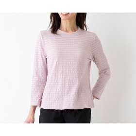 【ロブジェ/LOBJIE】のシャーリングジャカードトップス 人気、トレンドファッション・服の通販 founy(ファニー) ファッション Fashion レディースファッション WOMEN トップス・カットソー Tops/Tshirt おすすめ Recommend インナー Inner カットソー Cut And Sew シャーリング Shirring シンプル Simple ジャケット Jacket トレンド Trend ベスト Vest ベーシック Basic エレガント 上品 Elegant 定番 Standard 日本製 Made In Japan 春 Spring |ID:prp329100004566214