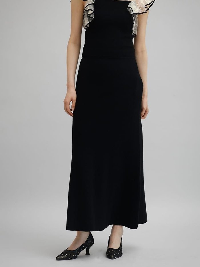 【ラシュッド/LASUD】のニットフレアスカート インテリア・キッズ・メンズ・レディースファッション・服の通販 founy(ファニー) https://founy.com/ ファッション Fashion レディースファッション Fashion for Women スカート Skirts Aライン・フレアスカート A-Line & Flared Skirts おすすめ Recommended / Our Picks ストレッチ Stretch, Stretchy Fabric セットアップ Set-Up, Coordinated Outfit エレガント 上品 Elegant |ID: prp329100004566220 ipo3291000000032713584