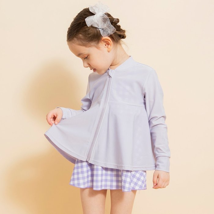 【ブランシェス/branshes / KIDS】の【水着】長袖ラッシュガード インテリア・キッズ・メンズ・レディースファッション・服の通販 founy(ファニー) https://founy.com/ ファッション Fashion キッズファッション KIDS Children’s Clothing フレア Flare ペプラム Peplum 水着 Swimsuit 長袖 Long Sleeve |ID: prp329100004566223 ipo3291000000032595167