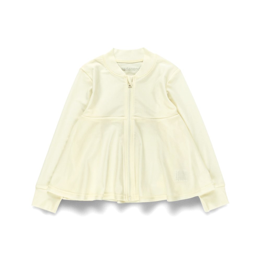 【ブランシェス/branshes / KIDS】の【水着】長袖ラッシュガード インテリア・キッズ・メンズ・レディースファッション・服の通販 founy(ファニー) 　ファッション　Fashion　キッズファッション　KIDS Children’s Clothing　フレア　Flare　ペプラム　Peplum　水着　Swimsuit　長袖　Long Sleeve　アイボリー|ID: prp329100004566223 ipo3291000000032595169