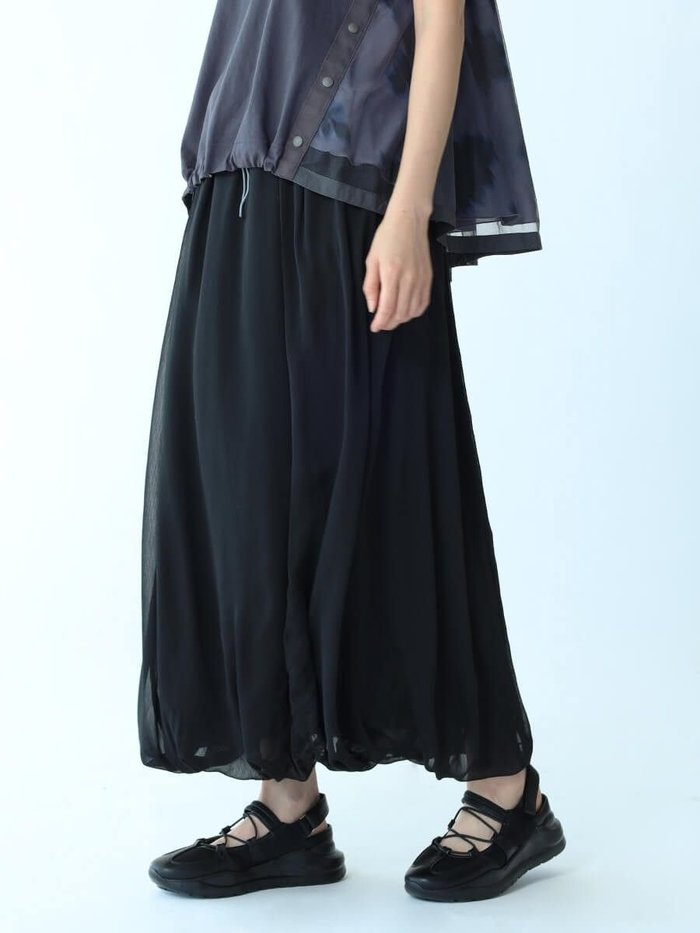 【ラシュッド/LASUD】のシフォンバルーンスカート インテリア・キッズ・メンズ・レディースファッション・服の通販 founy(ファニー) https://founy.com/ ファッション Fashion レディースファッション Fashion for Women スカート Skirts ギャザー Gathered, Ruffled シフォン Chiffon, Lightweight Fabric バルーン Balloon, Balloon Silhouette フォルム Silhouette, Form |ID: prp329100004566239 ipo3291000000032656046