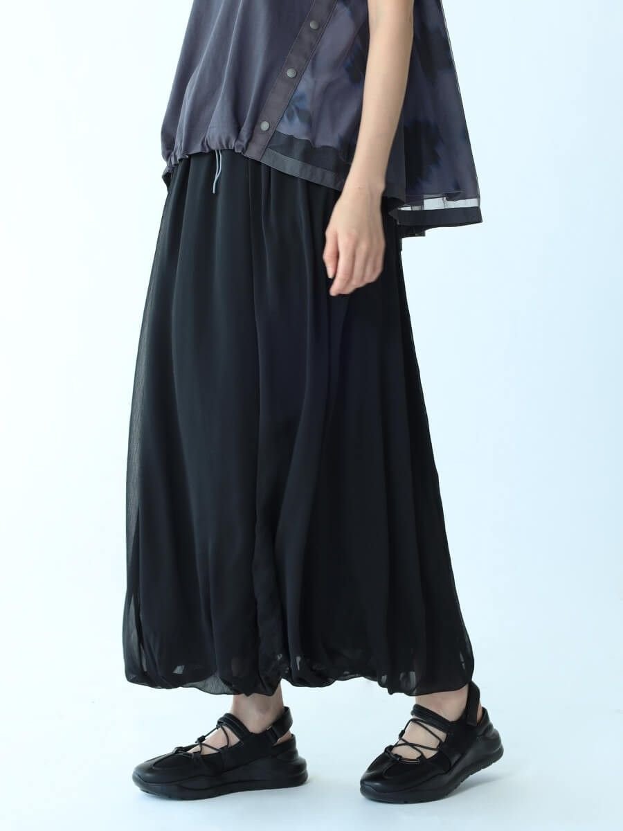 【ラシュッド/LASUD】のシフォンバルーンスカート 人気、トレンドファッション・服の通販 founy(ファニー) 　ファッション　Fashion　レディースファッション　Fashion for Women　スカート　Skirts　ギャザー　Gathered, Ruffled　シフォン　Chiffon, Lightweight Fabric　バルーン　Balloon, Balloon Silhouette　フォルム　Silhouette, Form　 other-1|ID: prp329100004566239 ipo3291000000032656046