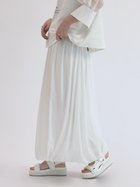 【ラシュッド/LASUD】のシフォンバルーンスカート オフホワイト|ID: prp329100004566239 ipo3291000000032656051