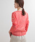 【アーバンリサーチ ドアーズ/URBAN RESEARCH DOORS】のORCIVAL BOAT NECK LONG-SLEEVE PULLOVER 人気、トレンドファッション・服の通販 founy(ファニー) ファッション Fashion レディースファッション WOMEN トップス・カットソー Tops/Tshirt プルオーバー Pullover 2025年 2025 2025春夏・S/S Ss,Spring/Summer,2025 フランス France ボーダー Border 夏 Summer S/S・春夏 Ss・Spring/Summer thumbnail PK ORANGE|ID: prp329100004566242 ipo3291000000032292835