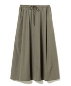【デミルクス ビームス/Demi-Luxe BEAMS】のドローコード タフタ スカート 人気、トレンドファッション・服の通販 founy(ファニー) ファッション Fashion レディースファッション WOMEN スカート Skirt カットソー Cut And Sew シルバー Silver シンプル Simple タフタ Taffeta ドローコード Draw Cord ピーチ Peach フィット Fit フロント Front ポケット Pocket メタル Metal リラックス Relax ロング Long thumbnail KHAKI|ID: prp329100004566247 ipo3291000000032292868