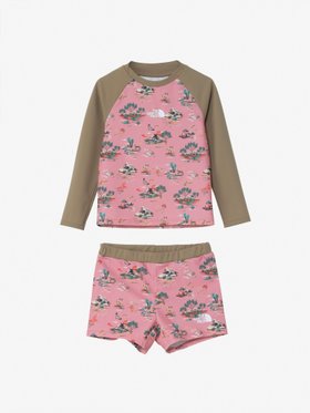 【ザ ノース フェイス/THE NORTH FACE / KIDS】 トドラーウォーターウエアセット(キッズ)人気、トレンドファッション・服の通販 founy(ファニー) ファッション Fashion キッズファッション KIDS ショート Short ストレッチ Stretch モチーフ Motif 軽量 Lightweight 長袖 Long Sleeve 鹿の子 Pique |ID:prp329100004566249