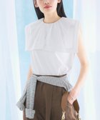 【アーバンリサーチ ロッソ/URBAN RESEARCH ROSSO】のケープデザインTシャツ 人気、トレンドファッション・服の通販 founy(ファニー) ファッション Fashion レディースファッション WOMEN トップス・カットソー Tops/Tshirt シャツ/ブラウス Shirts/Blouses ロング / Tシャツ T-Shirts 2025年 2025 2025春夏・S/S Ss,Spring/Summer,2025 カットソー Cut And Sew スラックス Slacks スリット Slit デニム Denim ノースリーブ No Sleeve フレア Flare 夏 Summer S/S・春夏 Ss・Spring/Summer thumbnail OFF WHITE|ID: prp329100004566283 ipo3291000000032293197
