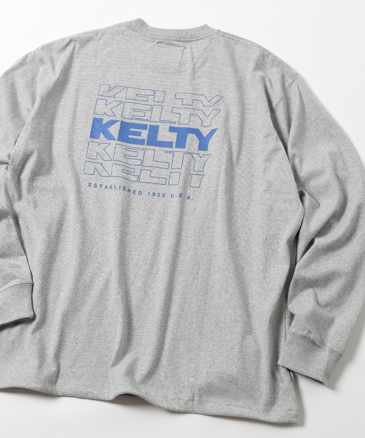 【その他のブランド/Other】のKELTY/Back Typo Logo L/S T-shirt KE24213102 インテリア・キッズ・メンズ・レディースファッション・服の通販 founy(ファニー) 　ファッション　Fashion　レディースファッション　WOMEN　トップス・カットソー　Tops/Tshirt　シャツ/ブラウス　Shirts/Blouses　ロング / Tシャツ　T-Shirts　アウトドア　Outdoor　インナー　Inner　ヴィンテージ　Vintage　カーゴパンツ　Cargo Pants　ジャケット　Jacket　スタンダード　Standard　ダウン　Down　デイパック　Daypack　デニム　Denim　トレンド　Trend　ドローコード　Draw Cord　パーカー　Hoodie　フロント　Front　ロング　Long　ワンポイント　One Point　再入荷　Restock/Back In Stock/Re Arrival　おすすめ　Recommend　H.GRY|ID: prp329100004566287 ipo3291000000032293218