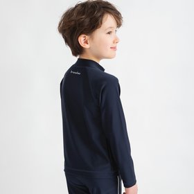 【ブランシェス/branshes / KIDS】の【WEB限定/スクール水着】長袖ラッシュガード 人気、トレンドファッション・服の通販 founy(ファニー) ファッション Fashion キッズファッション KIDS ストレッチ Stretch 水着 Swimsuit 無地 Plain Color 長袖 Long Sleeve |ID:prp329100004566320
