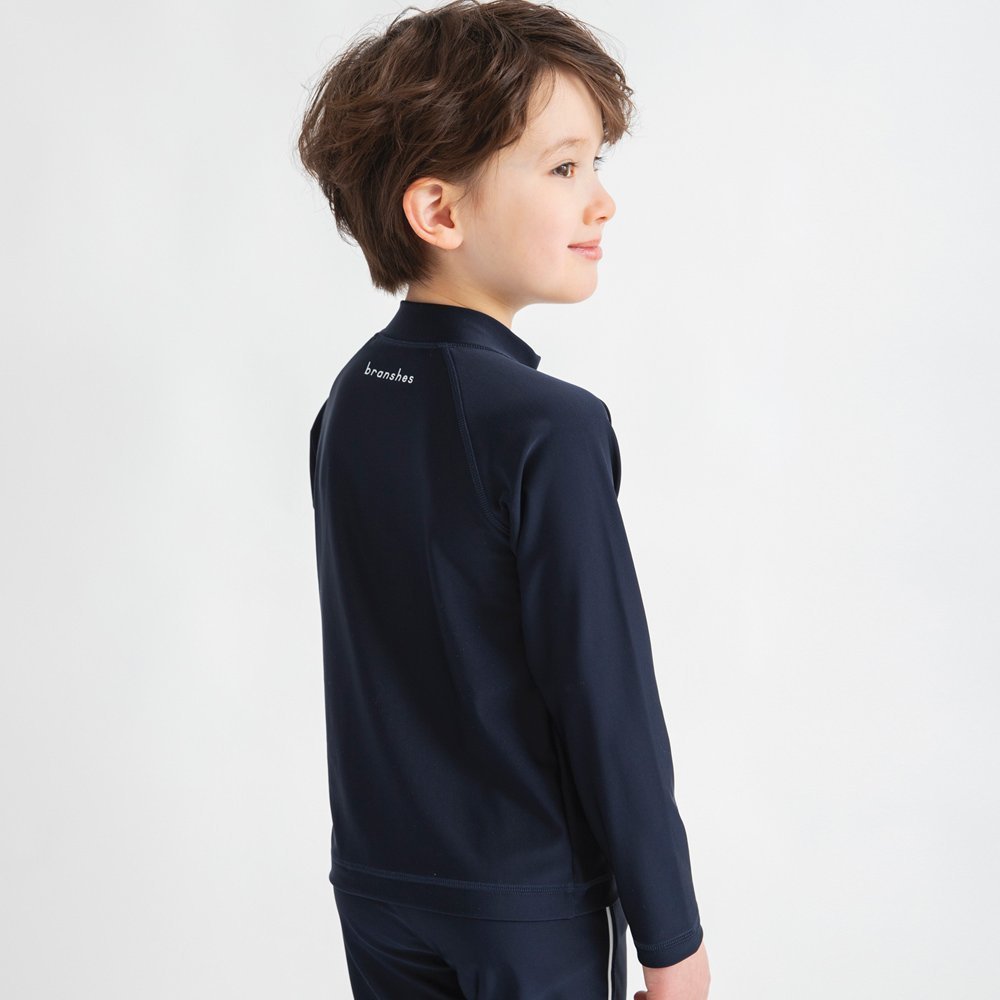 【ブランシェス/branshes / KIDS】の【WEB限定/スクール水着】長袖ラッシュガード 人気、トレンドファッション・服の通販 founy(ファニー) 　ファッション　Fashion　キッズファッション　KIDS　ストレッチ　Stretch　水着　Swimsuit　無地　Plain Color　長袖　Long Sleeve　 other-1|ID: prp329100004566320 ipo3291000000032293473