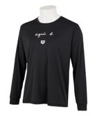 【アニエスベー ファム/agnes b. FEMME】の【ユニセックス】JID7 TS ARENA agnes b. x arena ロングスリーブシャツ 人気、トレンドファッション・服の通販 founy(ファニー) ファッション Fashion レディースファッション Fashion for Women トップス・カットソー Cut & Sew Tops シャツ・ブラウス・オフィスカジュアル Elegant Blouses & Button-Ups アウトドア Outdoor Clothing 軽量 Lightweight, Ultra Light 長袖 Long Sleeve, Full Sleeve thumbnail ブラック|ID: prp329100004566322 ipo3291000000033554954