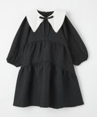 【ユナイテッドアローズ/UNITED ARROWS / KIDS】のフクレジャカード ツケエリ ワンピース 110cm-130cm BLACK|ID: prp329100004566359 ipo3291000000034099674
