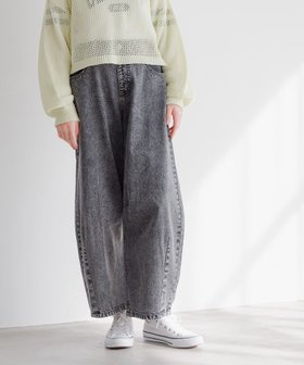 【グローバルワーク/GLOBAL WORK / KIDS】のGOODデニムバレルパンツ/キッズ/147411 人気、トレンドファッション・服の通販 founy(ファニー) ファッション Fashion キッズファッション Fashion for Kids ボトムス Bottoms ケミカル Chemical, Chemical Wash ダメージ Distressed, Destroyed テーパード Tapered, Tapered Pants デニム Denim, Jeans Material トレンド Trend, Trending Now ポケット Pocket, Pocket Detail |ID:prp329100004566361
