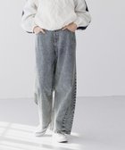 【グローバルワーク/GLOBAL WORK / KIDS】のGOODデニムバレルパンツ/キッズ/147411 人気、トレンドファッション・服の通販 founy(ファニー) ファッション Fashion キッズファッション Fashion for Kids ボトムス Bottoms ケミカル Chemical, Chemical Wash ダメージ Distressed, Destroyed テーパード Tapered, Tapered Pants デニム Denim, Jeans Material トレンド Trend, Trending Now ポケット Pocket, Pocket Detail thumbnail オーバーダイ12|ID: prp329100004566361 ipo3291000000033494615