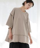 【その他のブランド/Other】のアプロタス セレクト Air Tokyo re カットオフ ショートスリーブ カットソー 人気、トレンドファッション・服の通販 founy(ファニー) ファッション Fashion レディースファッション WOMEN トップス・カットソー Tops/Tshirt カットソー Cut and Sewn アンサンブル Ensemble カットオフ Cut Off カットソー Cut And Sew ショート Short スリーブ Sleeve 定番 Standard ビッグ Big ポケット Pocket 半袖 Short Sleeve リメイク Remake 夏 Summer 2023春夏・S/S Ss,Spring/Summer,2023 2023年 2023 thumbnail グレージュ|ID: prp329100004566406 ipo3291000000032294138