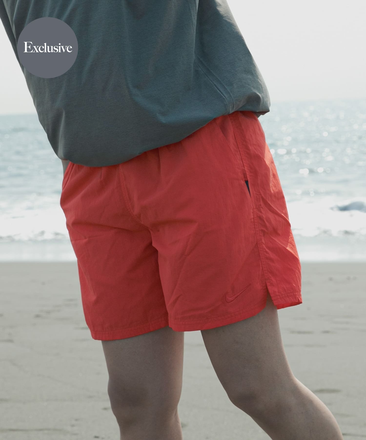 【アーバンリサーチ ドアーズ/URBAN RESEARCH DOORS / MEN】のNIKE SWIM Exclusive Reナイロン7ボレーショーツ インテリア・キッズ・メンズ・レディースファッション・服の通販 founy(ファニー) 　ファッション　Fashion　メンズファッション　Fashion for Men　ショーツ　Shorts, Short Pants　シンプル　Simple, Minimal　スニーカー　Sneakers, Trainers　スポーツ　Sports, Activewear　ベーシック　Basic, Essential　メッシュ　Mesh, Net Fabric　S/S・春夏　SS, Spring/Summer, Warm Season　おすすめ　Recommended / Our Picks　夏　Summer　2025年　2025　2025春夏・S/S　Spring/Summer 2025 SS25　ライトクリムゾン|ID: prp329100004566457 ipo3291000000033797882