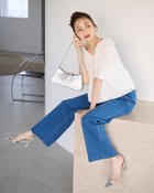 【プロポーション ボディドレッシング/PROPORTION BODY DRESSING】のカットワーク刺繍ブラウス ホワイト|ID: prp329100004566469 ipo3291000000032294672
